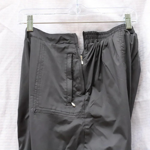 Nike Pants Unisex Medium Black Clima Fit Golf Windbreaker Rain Track Jogger - Picture 11 of 16